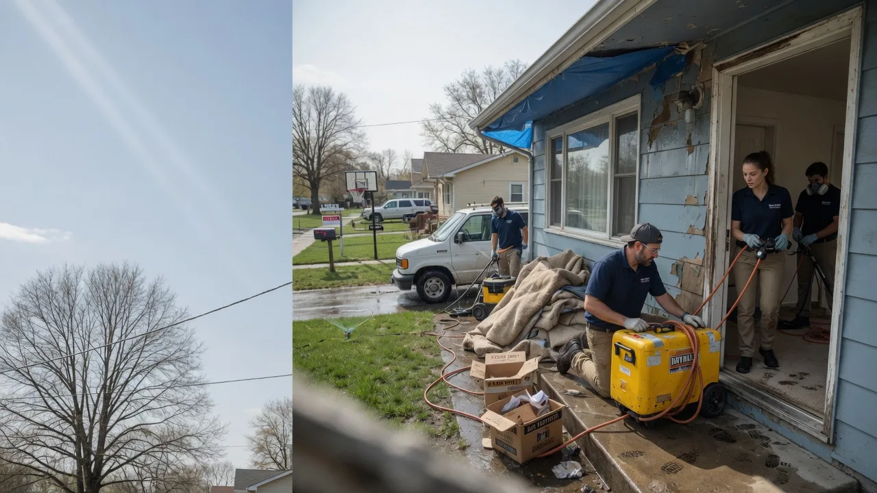 Basement Flood Cleanup in Kidder, MO near me